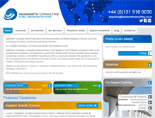 Tablet Screenshot of headnorthconsulting.com